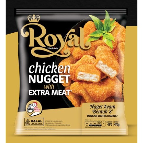 

Belfoods royal chicken nugget 470 gr