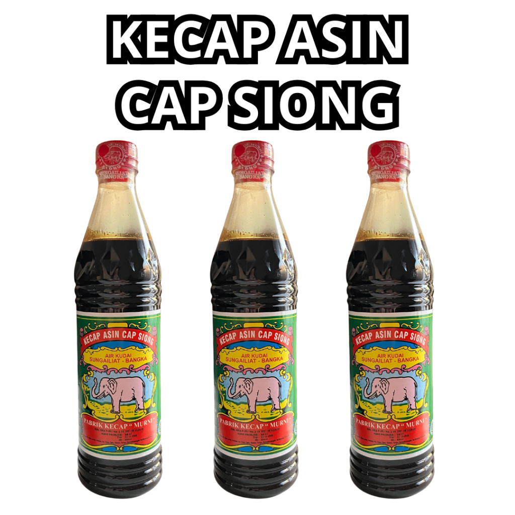

Kecap Asin Bangka Cap Siong 620ml