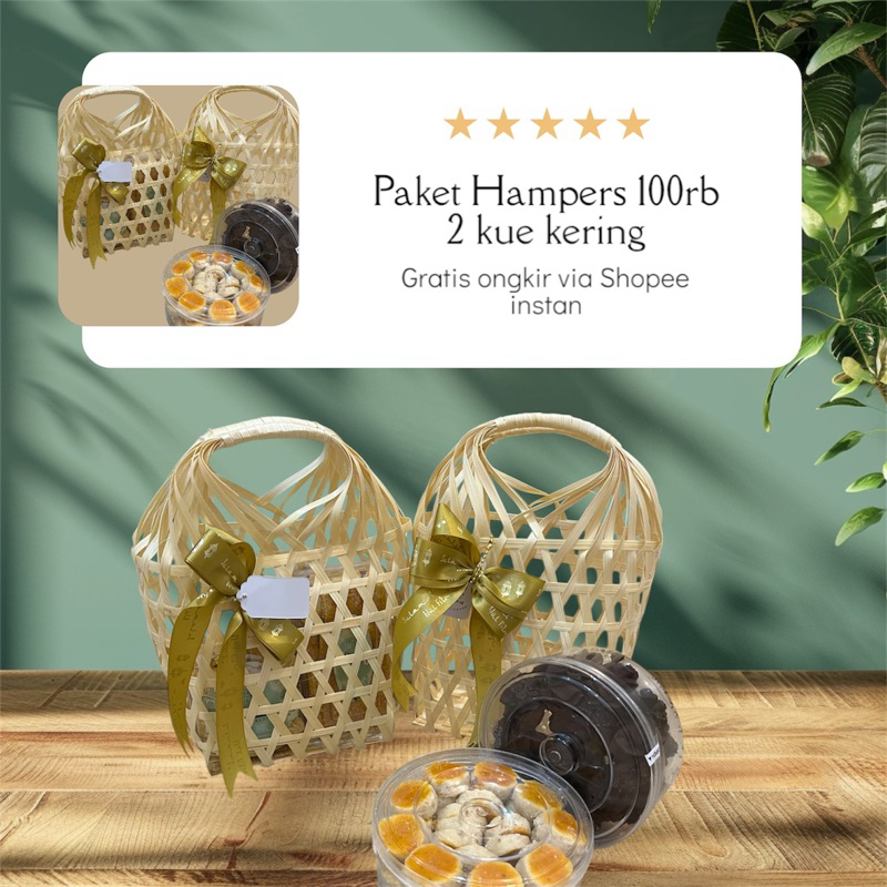 

Hampers Lebaran 2025 bisa Instant / Hampers kue kering