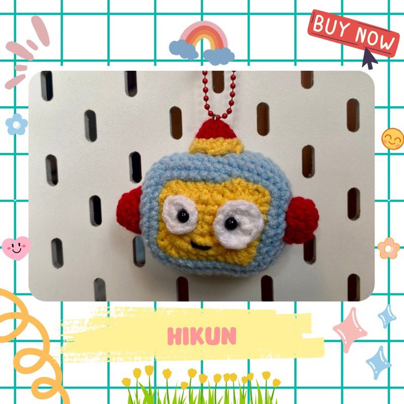 Crochet Keychain Hikun Truz