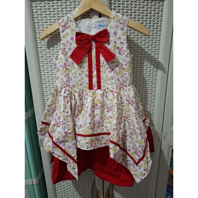 dress katun Donita size 8