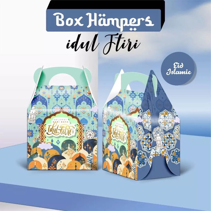 

GABLE BOX IDUL FITRI | BOX HAMPERS LEBARAN | BINGKISAN DUS PARCEL HARI RAYA | BOX HAMPERS IDUL FITRI