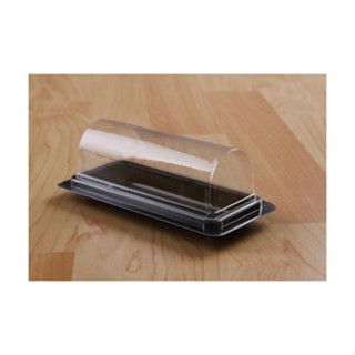 

HARGA PER 5 PCS - MIKA ROLL CAKE UNTUK CAKE UKURAN +- P 20 CM X L 8 CM X T 5 CM (WADAH + TUTUP)