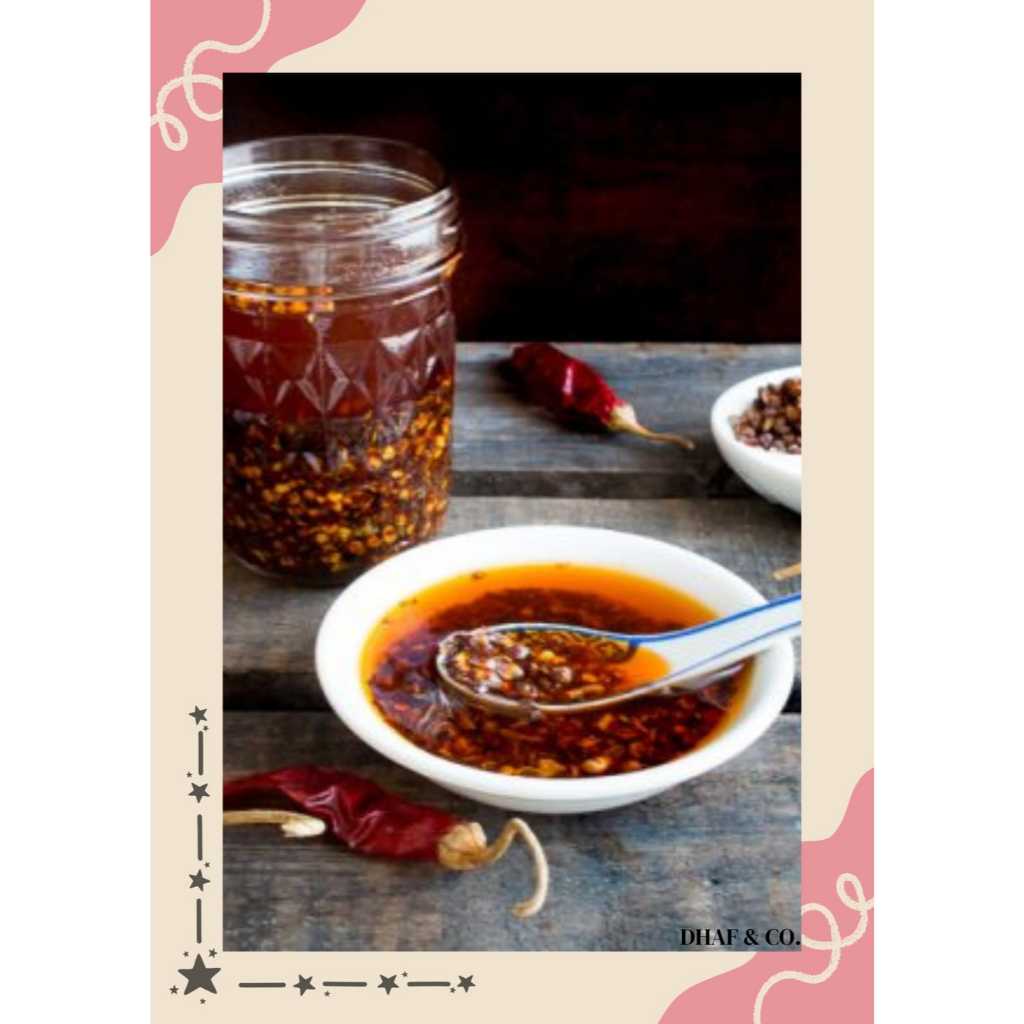 

Chilli Oil Premium / Minyak Cabai / Chilli oil 100ML - Pedas Gurih yang Bikin Ketagihan!