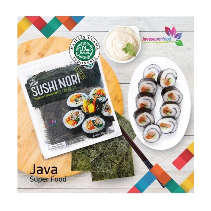 

Sushi Nori Rumput Laut Sushi Kimbab Gimbab 50 Lembar / Nori Sushi 50 Lembar