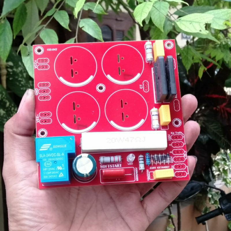 pcb psu 4 elco plus softstart