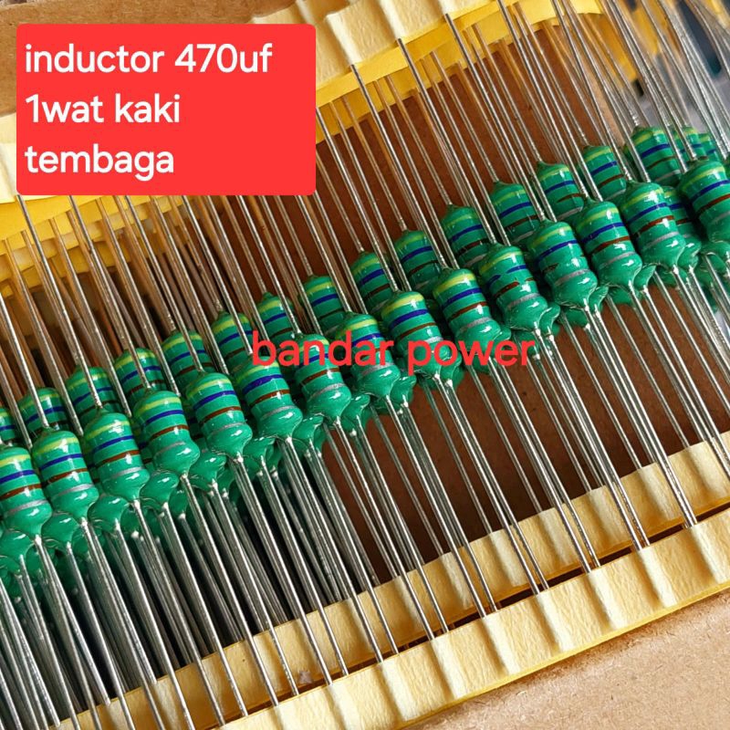 INDUKTOR 470UH 1WATT