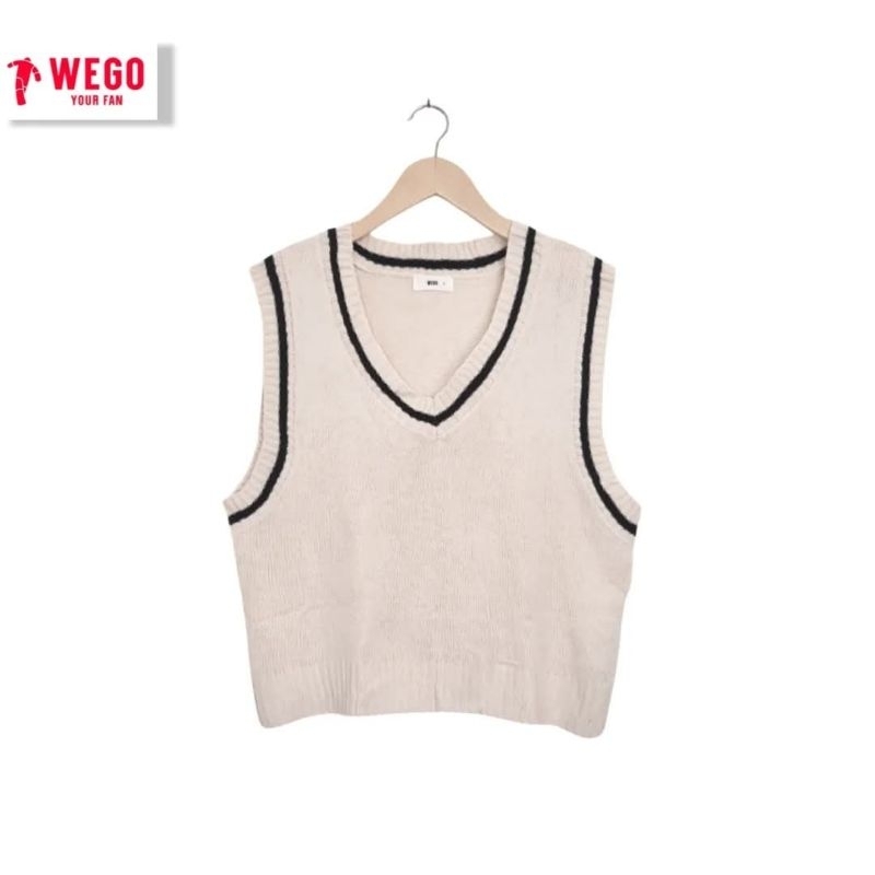 Vest Academia Wego Putih (KODE : B65 -22 )