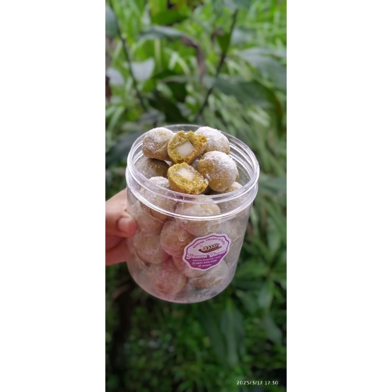 

Kue greentea matcha isi keju, Snowcheese matcha, kastengel