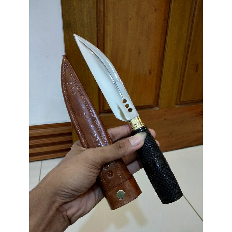 pisau dapur seset iris baja per 15 cm