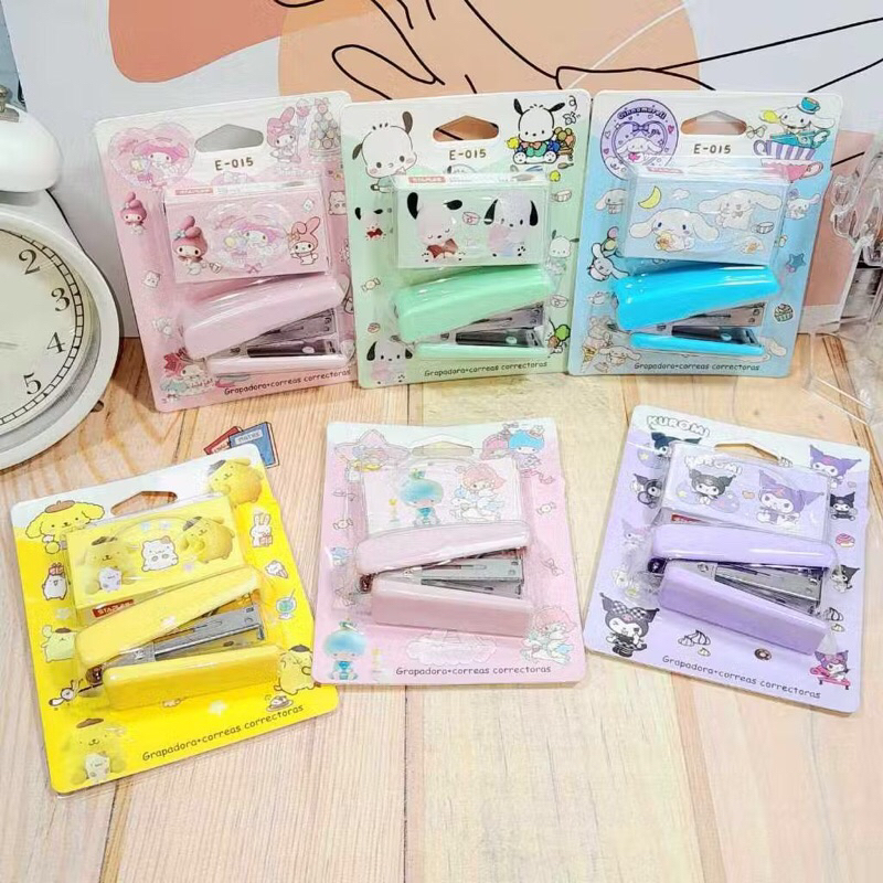 

1 SANRIO STAPLES FREE REFILL TERMURAH ALAT TULIS KANTOR MN-1266