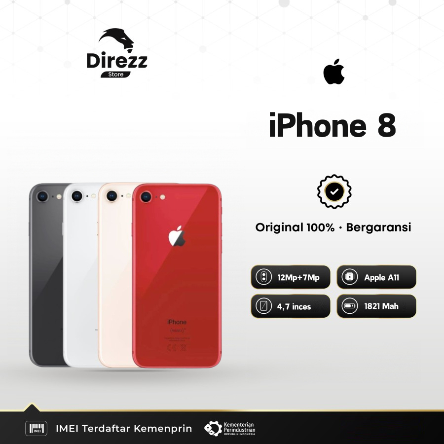 IPHONE 8 64GB 256GB SECOND