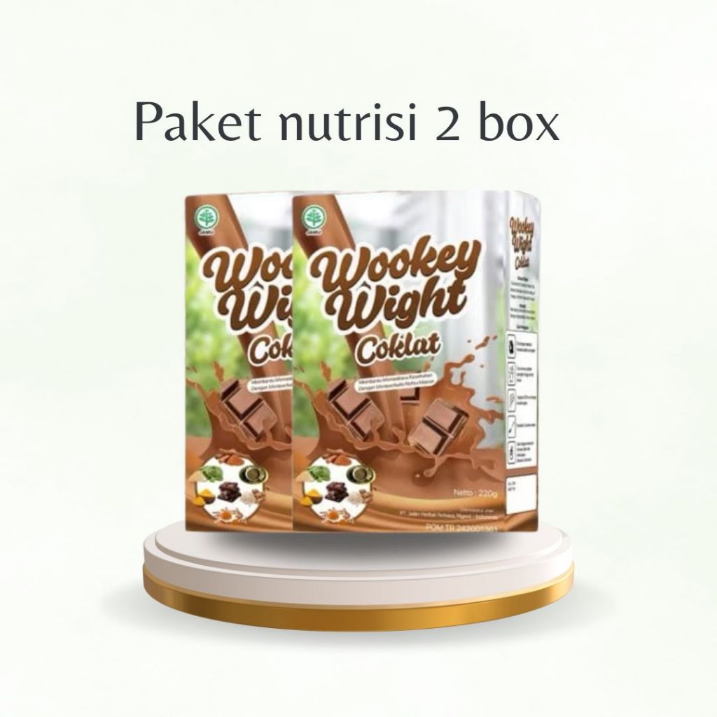 

2 BOX PROMO 4.4 - Susu Penambah Berat Badan Rasa Cokelat