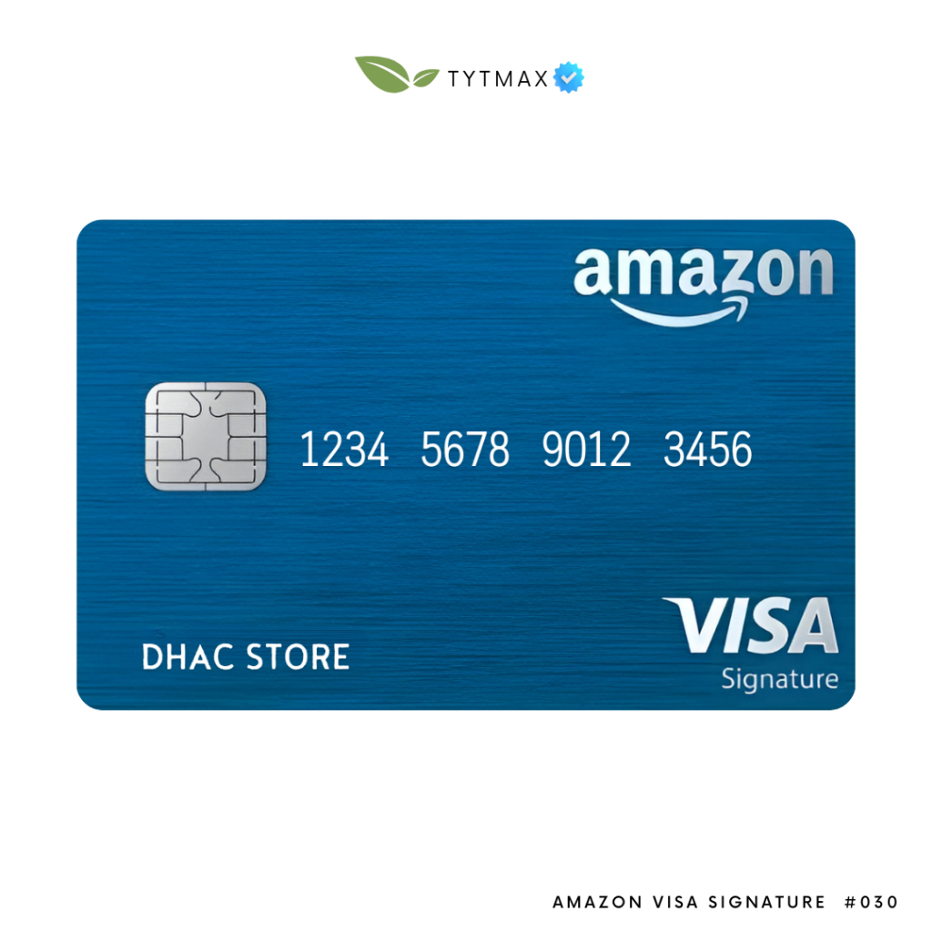 

amazon visa signature #030 / Dummy Credit Card / Fake Premium ID Card