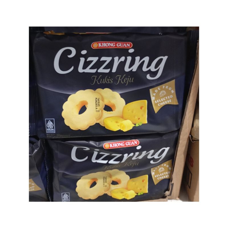 

KHONG GUAN CIZZRING KUKIS SAGU KEJU 135GR ISI 5 PCS