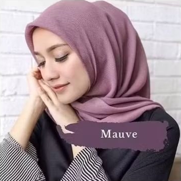 Warna Mauve Hijab Bella Square