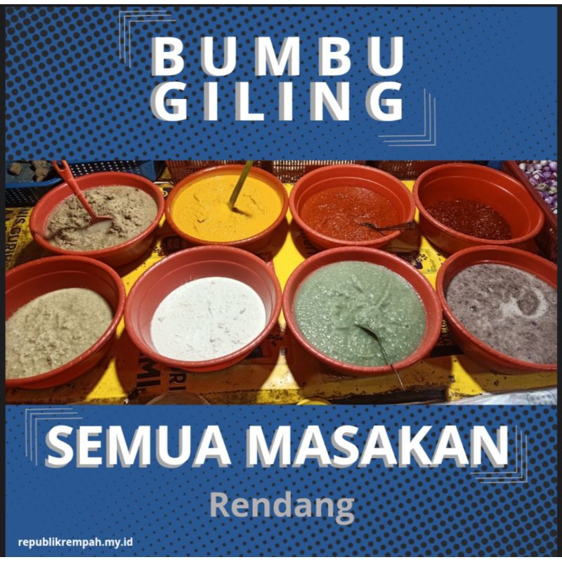

Bumbu Rendang Racikan Asli Minang Tersedia Ukuran 250g/500g/1Kg