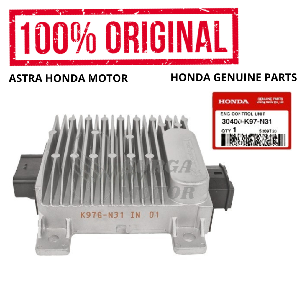 ECM ECU Engine Control Unit PCX 150 K97 LED N31 Original Honda AHM 30400-K97-N31 CDI Kiprok PCX150 E