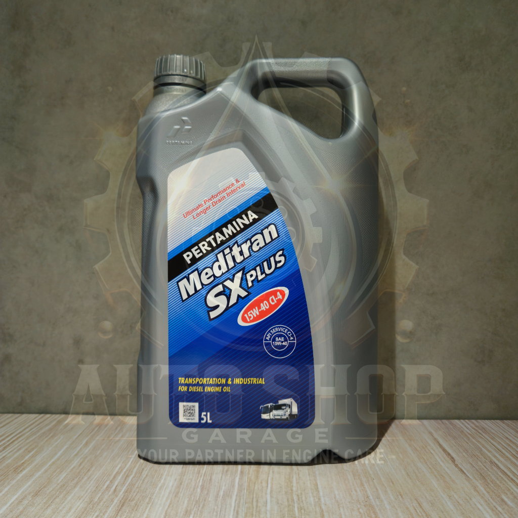 Pertamina Meditran SX Plus 15w-40 5 Liter/1 Galon - Oli Mobil Diesel
