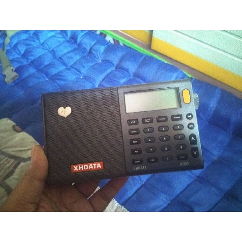 Radio XHDATA Seri D-808 (KONDISI MATI/RUSAK)