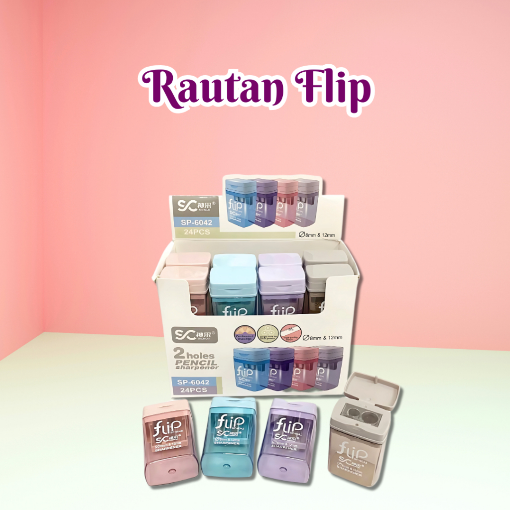 

Rautan Pensil Flip Jumbo Accessories