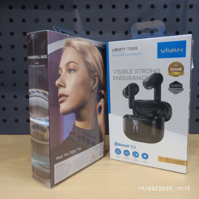 VIVAN LIBERTY T100E | TWS EARBUDS| SUPER BASS