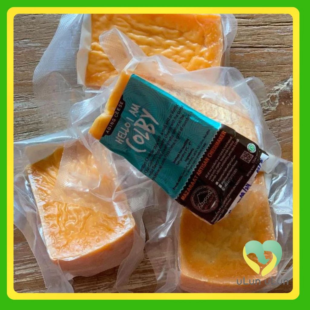 Ulun Ulun Mazaraat Colby Cheddar Organic - Artisan Cheesemaker | Halal