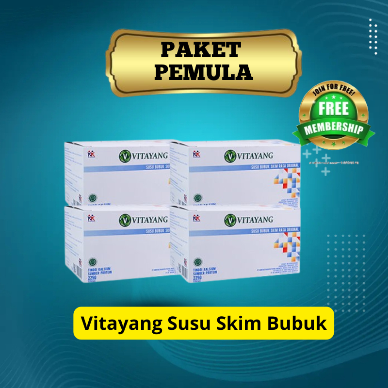 

Paket Pemula Vitayang Susu Skim Bubuk Colostrum Original kk indonesia