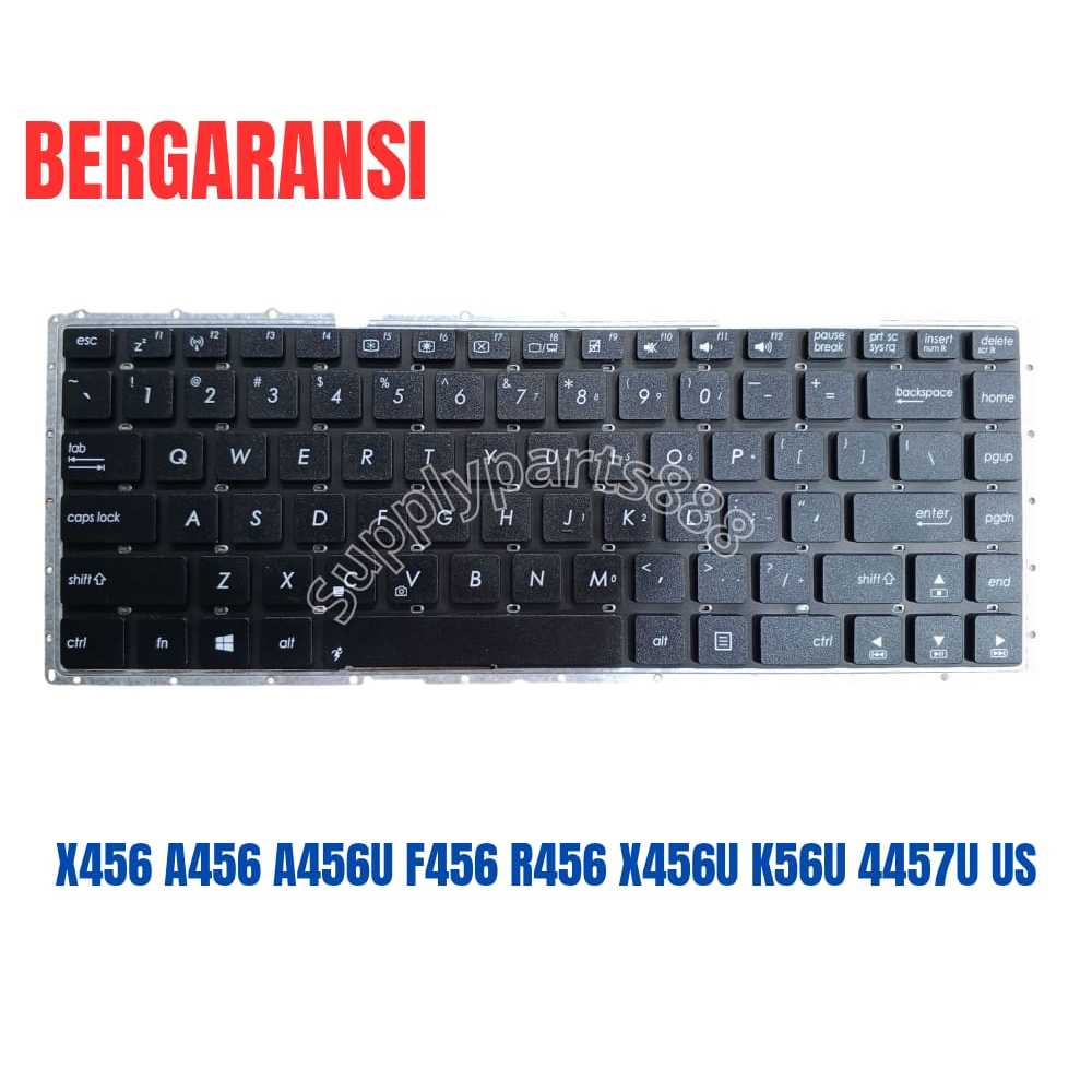 ASUS KEYBOARD LAPTOP X456 A456 A456U F456 R456 X456U K456U R457U US NEW