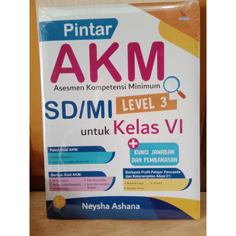 BUKU PINTAR AKM SD/MI LEVEL 3 UNTUK KELAS VI