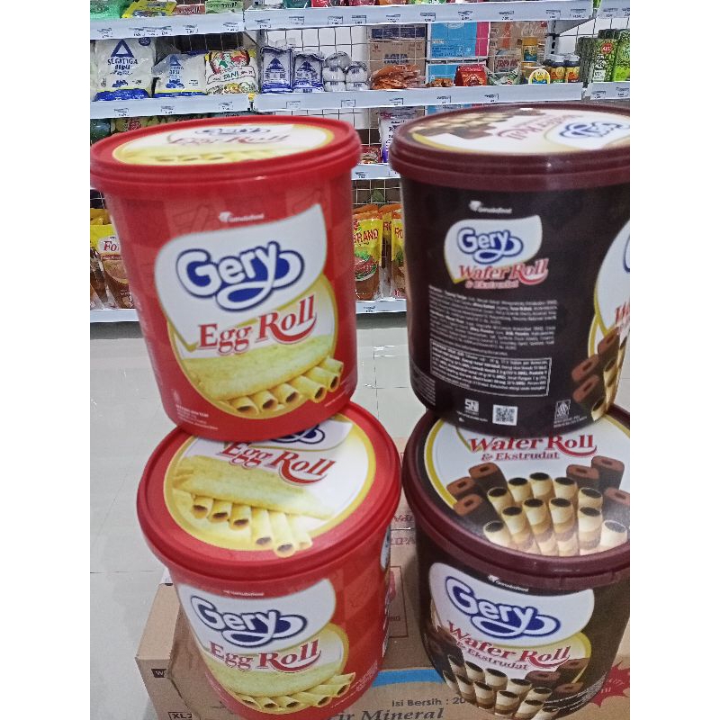 

Garry egg roll & wafer roll 350g