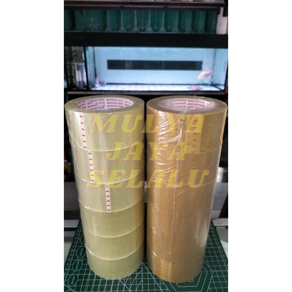 

LAKBAN OPP DAIMARU BENING DAN COKLAT 48MM