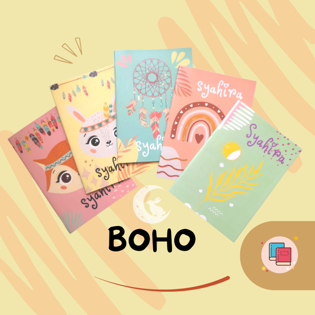 

PREORDER Custom Nama Buku Tulis Bergaris