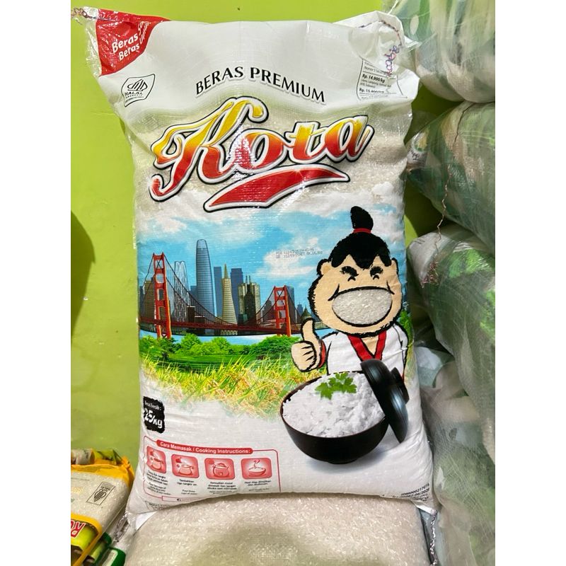 

Beras Kota 25kg