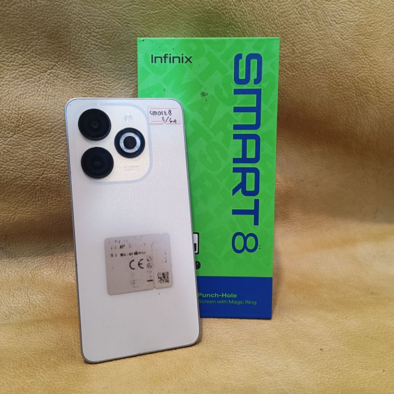 Infinix Smart 8 RAM 6*/64GB Fullset - HP Second Murah Berkualitas dan Bergaransi