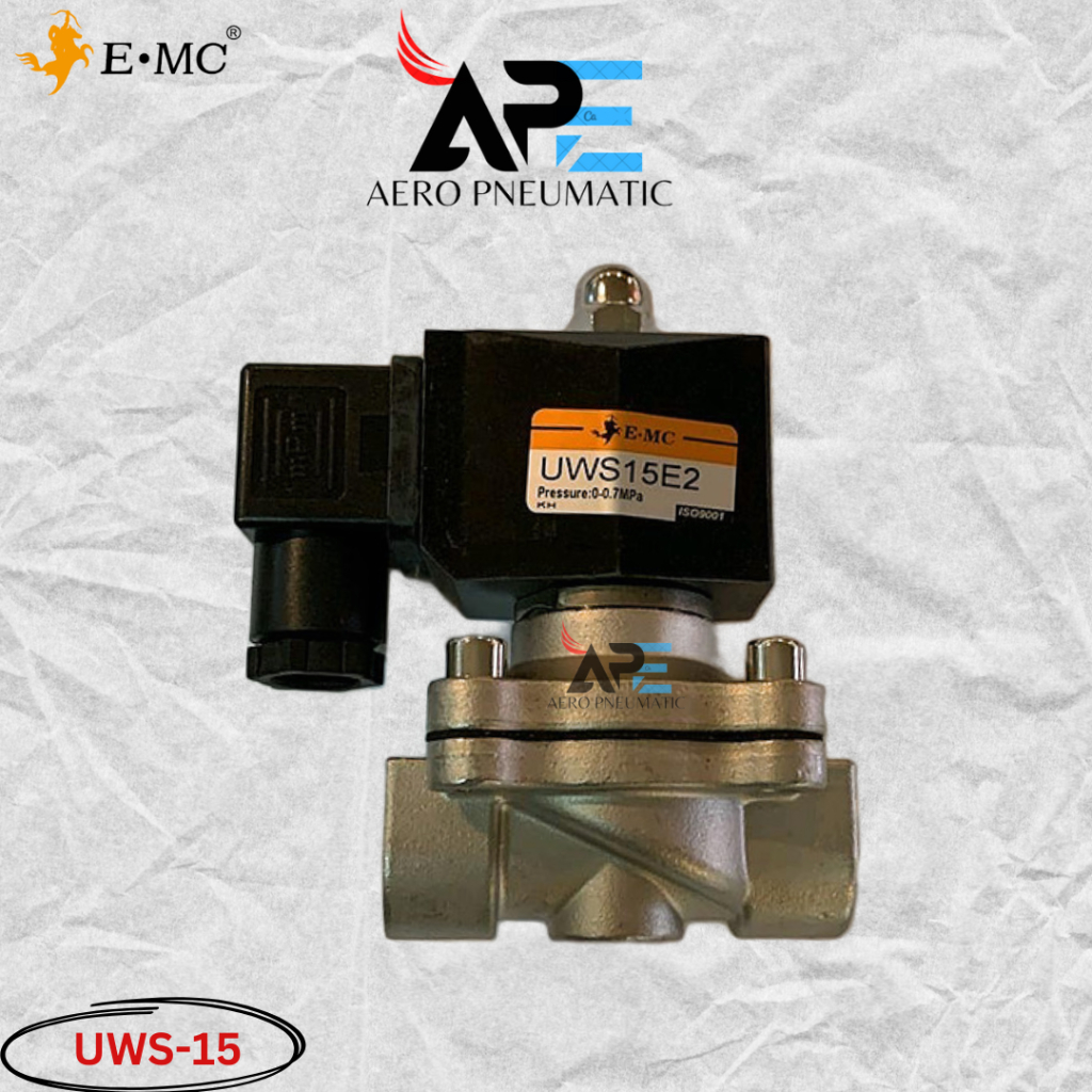 SOLENOID VALVE 2 WAY EMC UWS-15