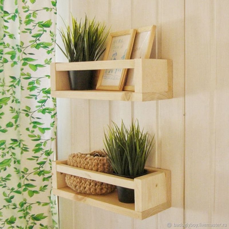 Rak kayu  Buku Dapur Minimalis