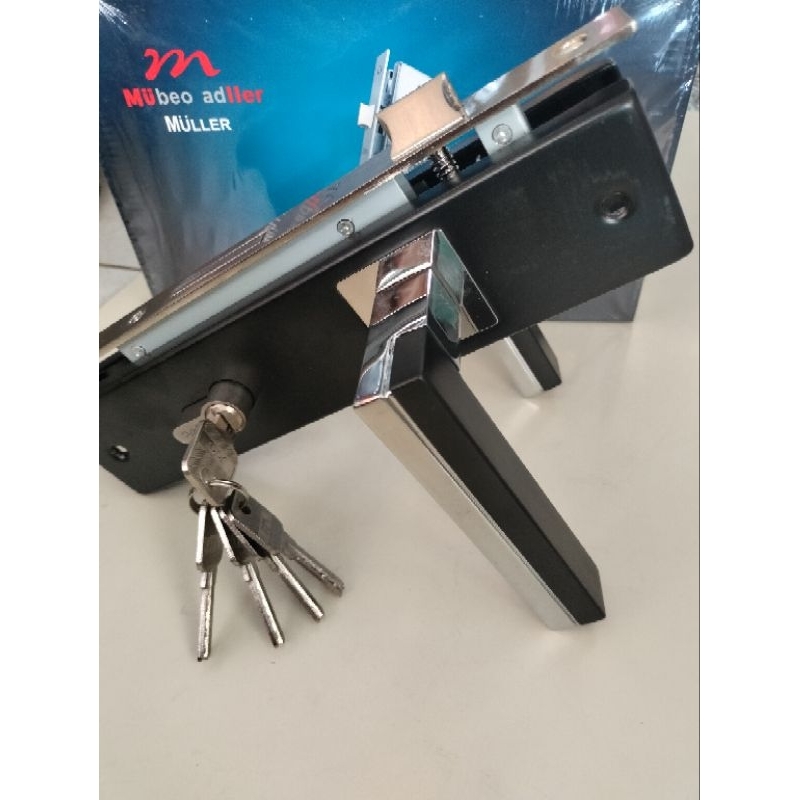 KUNCI PINTU MULLER BESAR HANDLE KUNCI PREMIUM 1SET