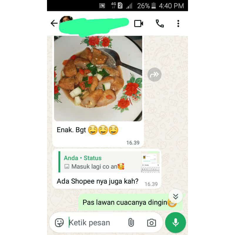 

Pempek asli ikan