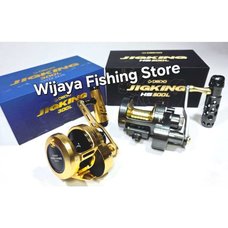 Reel Pancing OH Daido Jigking HS 200 L 300 L 400 L