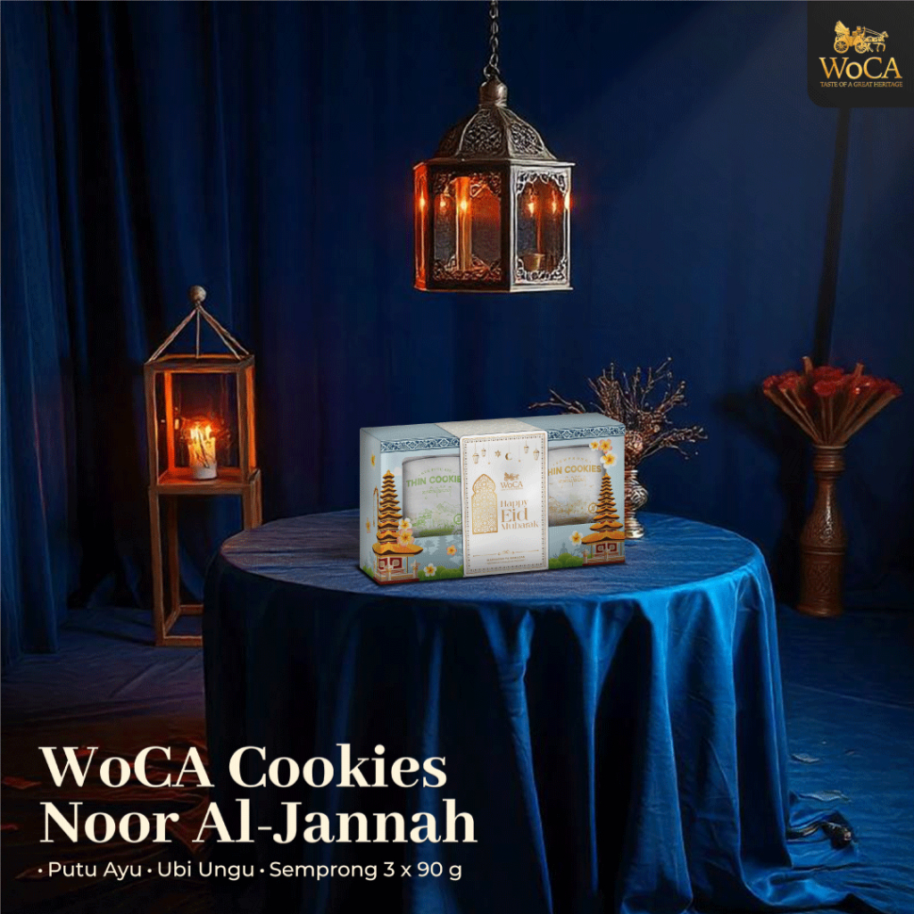 

WoCA Cookies Noor Al-Jannah Hampers Lebaran Special Edition Idul Fitri