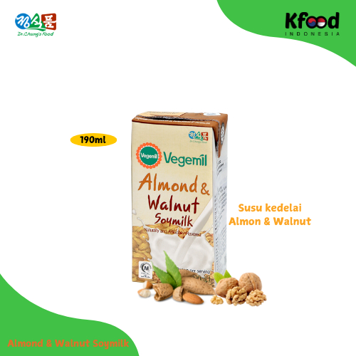 

Kfoodind - Vegemil Almond & Walnut Soymilk (Bundle 2 Drinks)