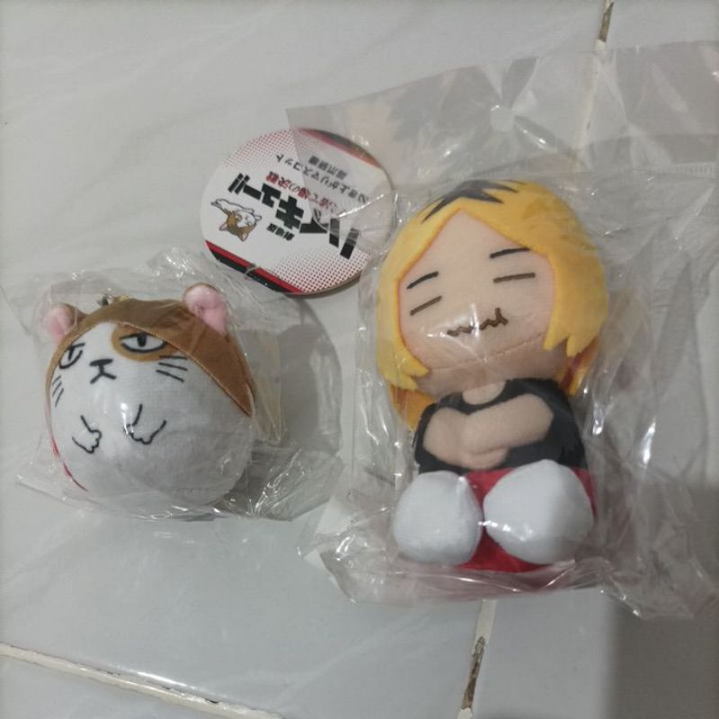 HAIKYUU DOLL KENMA + MASCOT NEKOMA (PAKET)