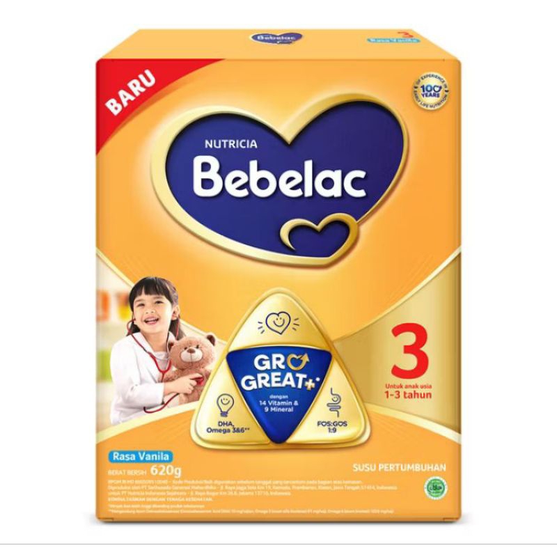 

bebelac 3 Vanila,Madu 620gr