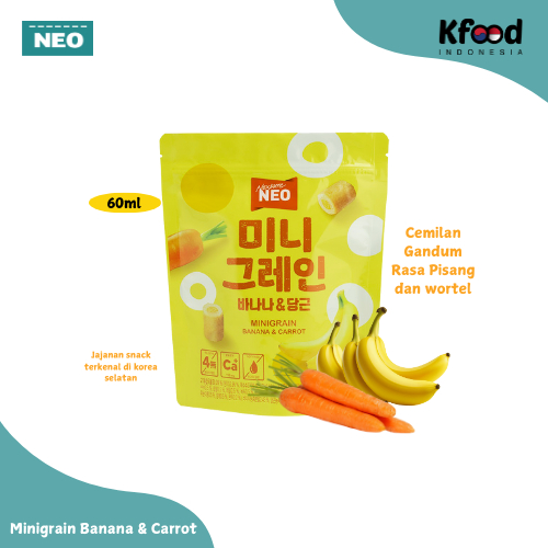 

[Special LIVE] Kfoodind - Neo Minigrain Banana & Carrot 80gr