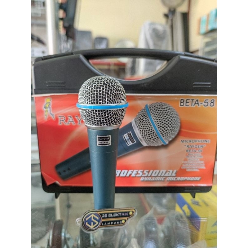 Mic kabel RAYDEN BETA - 58 / mic kabel rayden beta58