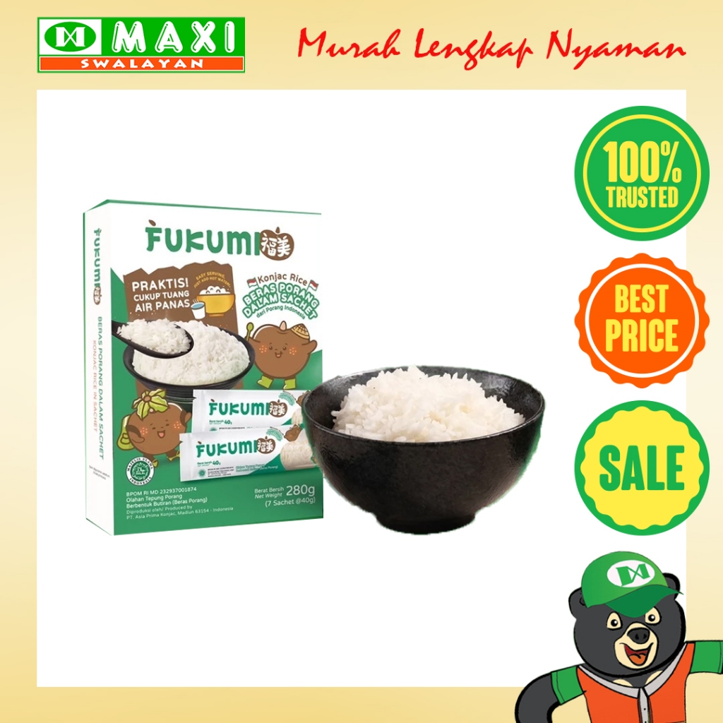 

Fukumi Beras Porang 7x40gr