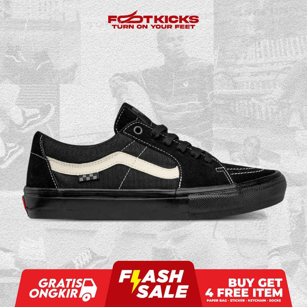 Sk8 Low Pro Skate Black Marshmallow