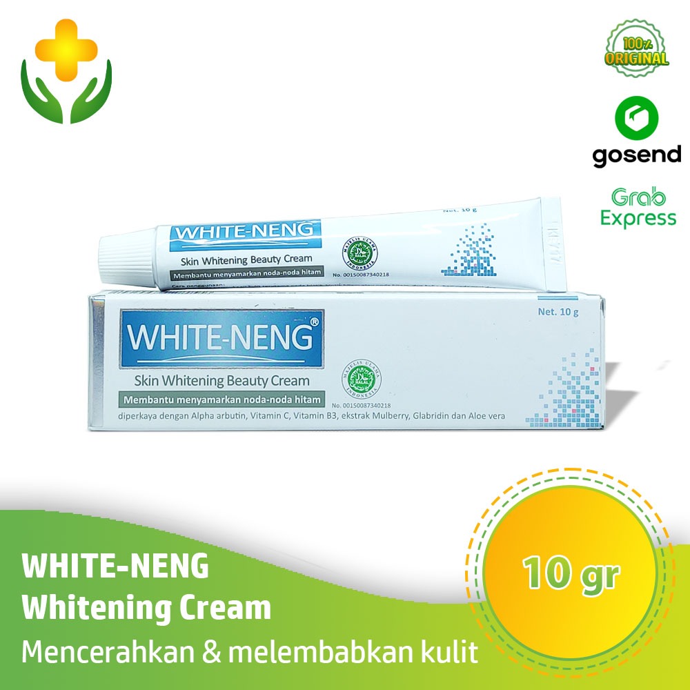 White-Neng Skin Whitening Cream 10 g Krim Mencerahkan Wajah Menyamarkan Noda Hitam Flek Hitam White 