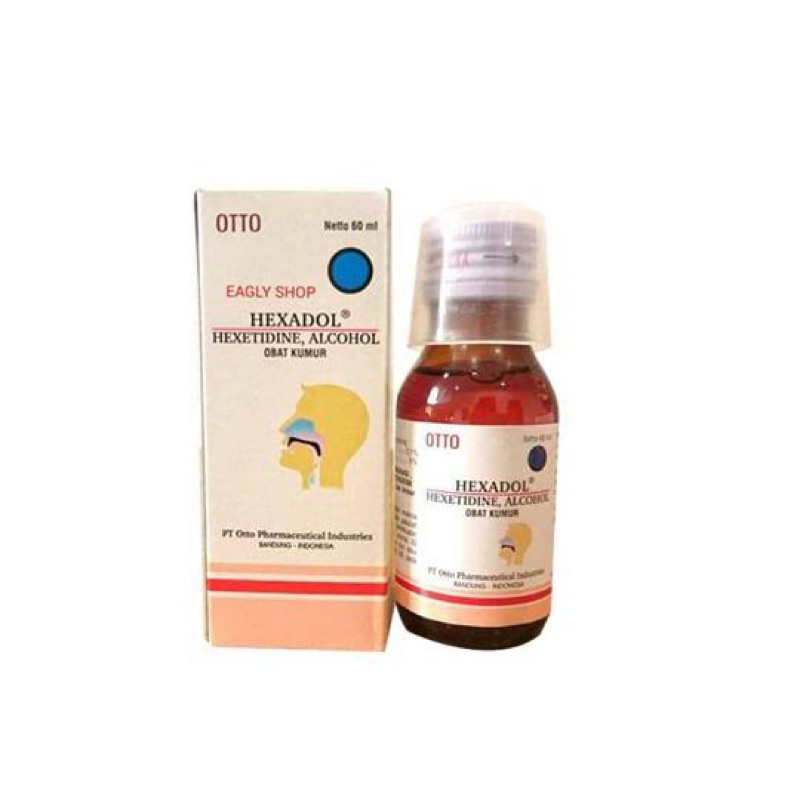 Hexadol Obat Kumur 60 ml